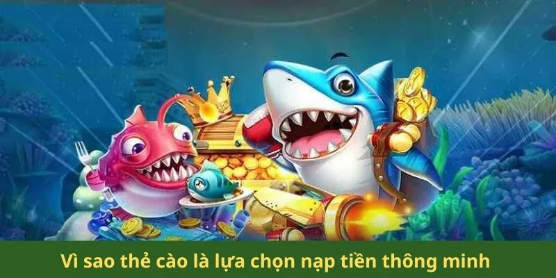 Vì sao thẻ cào là lựa chọn nạp tiền thông minh cho người chơi